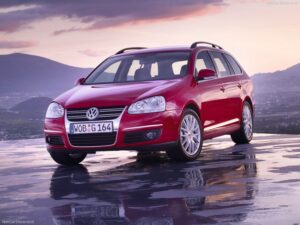 Medžiaginiai automobilio kilimėliai Volkswagen Golf V Universalas 2007-2009