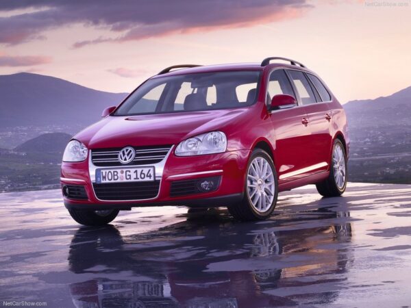 Medžiaginiai automobilio kilimėliai Volkswagen Golf V Universalas 2007-2009