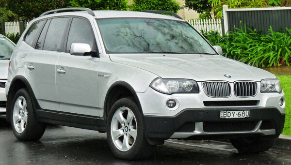 Medžiaginiai automobilio kilimėliai BMW X3 E83 2004-2010