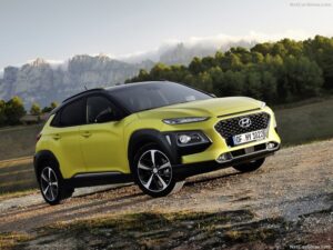 Medžiaginiai automobilio kilimėliai HYUNDAI KONA 2017>