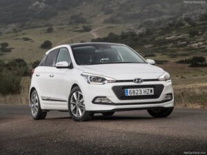 Materiāls auto paklājiņi priekš HYUNDAI i20 II 2014-2020