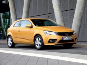 Medžiaginiai automobilio kilimėliai KIA CEED LIFT 2010-2012