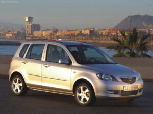 Materiāls auto paklājiņi MAZDA 2 2003-2007