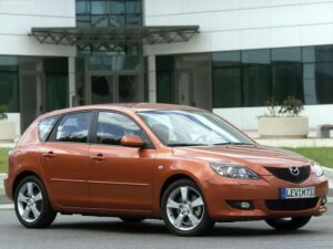 Medžiaginiai automobilio kilimėliai MAZDA 3 2003-2009