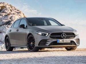 Medžiaginiai automobilio kilimėliai MERCEDES A-CLASS 2018>