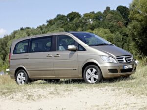 Medžiaginiai automobilio kilimėliai MERCEDES VIANO TREND 2012>