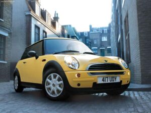 Medžiaginiai automobilio kilimėliai MINI COOPER ONE