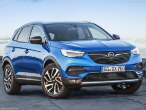 OPEL GRANDLAND X 2017-2022 – Materiāls auto paklājiņi