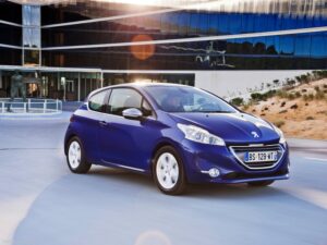 Medžiaginiai automobilio kilimėliai PEUGEOT 208 3/5 durų 2012-2019