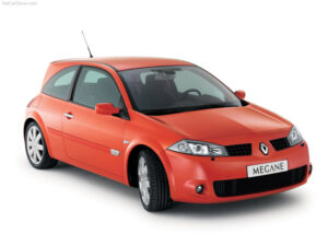 Medžiaginiai automobilio kilimėliai RENAULT MEGANE II 3 durų 2002-2007