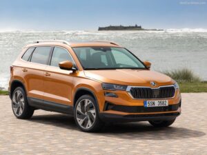 Medžiaginiai automobilio kilimėliai SKODA KAROQ 2016>