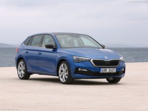 Materiālie auto paklājiņi SKODA SCALA 2019>