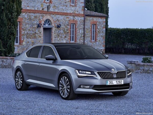 Medžiaginiai automobilio kilimėliai SKODA SUPERB II 2008-2016