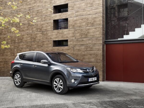Medžiaginiai automobilio kilimėliai TOYOTA RAV 4 2012-2016