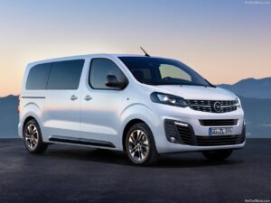 EVA kilimėliai automobiliui OPEL Zafira Life 2 eilės 5 sėdynių 2020-